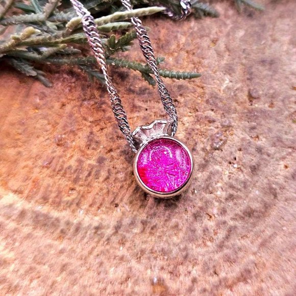 Genuine Nature Meteorite Blessing Coin Bag 925 Pendant Necklace. - Picture 7 of 10